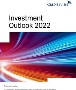 Investment Outlook 2022 - The great transition - Credit Suisse