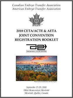 2018 CETA/ACTE & AETA JOINT CONVENTION REGISTRATION BOOKLET - Canadian Embryo Transfer Association American Embryo Transfer Association - Canadian ...