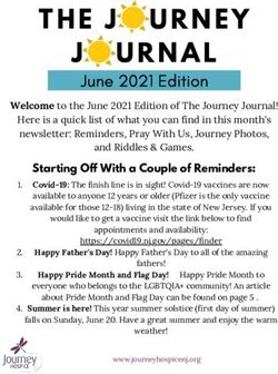 THEJ URNEY J URNAL - Journey Hospice