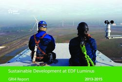 Sustainable Development at EDF Luminus - GRI4 Report