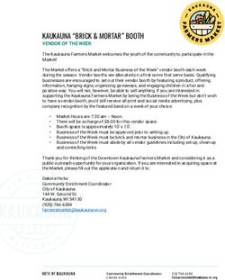 KAUKAUNA "BRICK & MORTAR" BOOTH