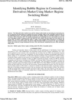 Identifying Bubble Regime in Commodity Derivatives Market Using Markov Regime Switching Model