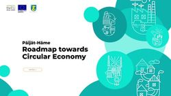 Roadmap towards Circular Economy - P&auml;ij&auml;t-H&auml;me - ENTER