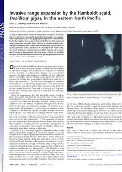 Invasive range expansion by the Humboldt squid, Dosidicus gigas, in the eastern North Pacific
