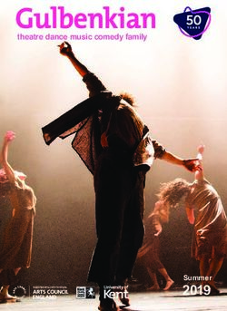 Gulbenkian theatre dance music comedy family - Summer
