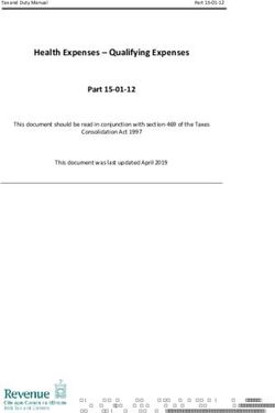 Health Expenses - Qualifying Expenses - Part - Qualifying Expenses Section 469 ...