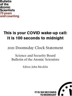 This is your COVID wake-up call: It is 100 seconds to midnight - 2021 Doomsday Clock Statement