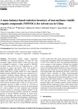 A mass-balance-based emission inventory of non-methane volatile organic compounds (NMVOCs) for solvent use in China