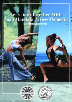 Let's Acro Together With Yoga Mandala Across Mongolia - 8th July - 16th July 2018 - beyond ...