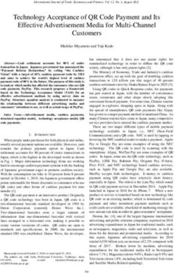 Technology Acceptance of QR Code Payment and Its Effective Advertisement Media for Multi-Channel Customers