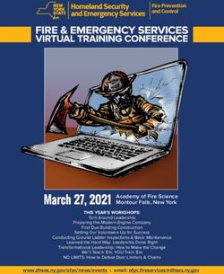 March 27, 2021 - Homeland Security and Emergency Services