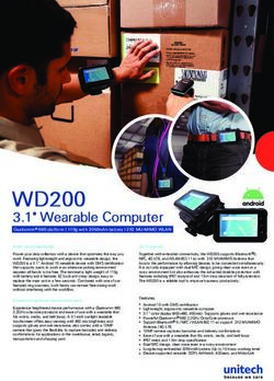 WD200 3.1" Wearable Computer - Barcode Factory