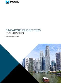 SINGAPORE BUDGET 2020 PUBLICATION - Moore Stephens LLP - Moore Singapore