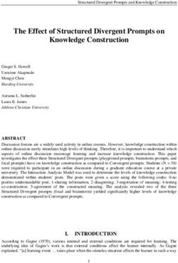 The Effect of Structured Divergent Prompts on Knowledge Construction