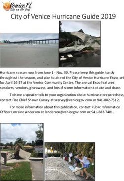 City of Venice Hurricane Guide 2019
