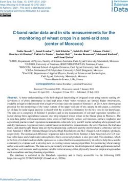 C-band radar data and in situ measurements for the monitoring of wheat crops in a semi-arid area (center of Morocco) - ESSD