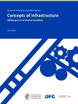 Concepts of Infrastructure - Whitepaper of an internal workshop April 2021 Research Training Group KRITIS (editor)