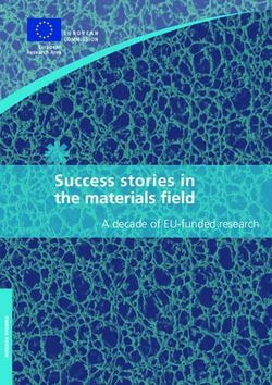 Success stories in the materials field - A decade of EU-funded research - European Commission
