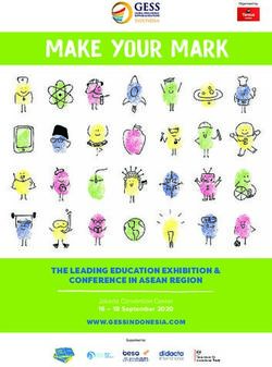 Make your mark - THE LEADING EDUCATION EXHIBITION & CONFERENCE IN ASEAN REGION WWW.GESSINDONESIA.COM - Balland Messe-Service