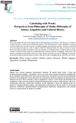 Calculating with Words: Perspectives from Philosophy of Media, Philosophy of Science, Linguistics and Cultural History