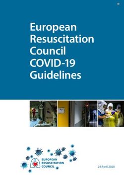 European Resuscitation Council - COVID-19 - 24 April 2020 - sedar