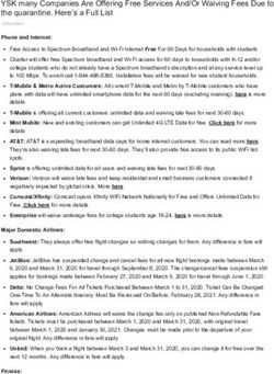 YSK many Companies Are Offering Free Services And/Or Waiving Fees Due to the quarantine. Here's a Full List