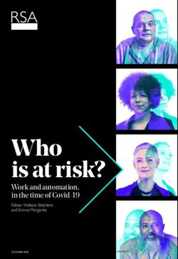 Who is at risk? Work and automation, in the time of Covid-19 - Fabian Wallace-Stephens and Emma Morgante - RSA