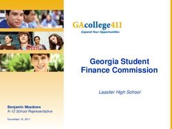 Georgia Student Finance Commission - Lassiter High School Benjamin Meadows K-12 School Representative