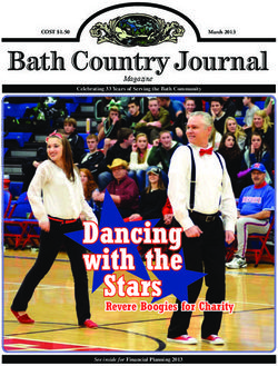 Dancing with the Stars - Bath Country Journal - Revere Boogies for Charity