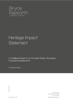 Heritage Impact Statement - 2-4 Ballarat Street & 14-18 Ovens Street, Brunswick Proposed Development - Planning