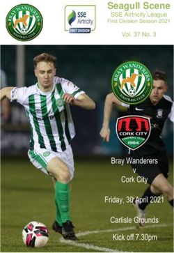 Seagull Scene SSE Airtricity League Vol. 37 No. 3 - First Division Season 2021