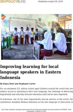 Improving learning for local language speakers in Eastern Indonesia