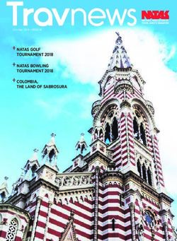 Travnews NATAS GOLF TOURNAMENT 2018 NATAS BOWLING TOURNAMENT 2018 COLOMBIA, THE LAND OF SABROSURA - National Association of Travel ...