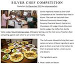 Gorilla Highlands Silverchef 2018 - Invitation to Network & Compete www.myl.rw