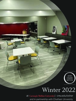 Winter 2022 at | cmu.edu/osher and in partnership with Chatham University - Carnegie Mellon University