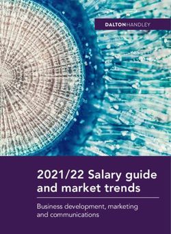 2021/22 Salary guide and market trends - Business development, marketing and communications - Dalton Handley