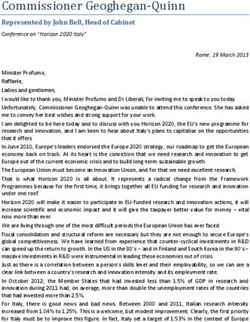 Commissioner Geoghegan-Quinn - Represented by John Bell, Head of Cabinet