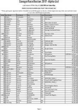 Savage Race Boston 2017 - Alpha List - Last wave of the day is 1:00 PM on Saturday