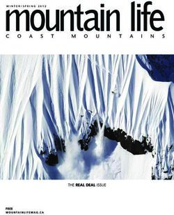 The real deal issue - Mountain Life Media