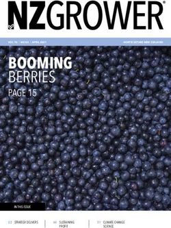BERRIES BOOMING - 44 SUSTAINING 51 CLIMATE CHANGE - Horticulture New Zealand