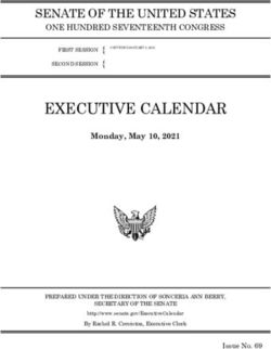 EXECUTIVE CALENDAR SENATE OF THE UNITED STATES
