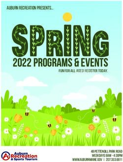 2022 Programs & Events - Auburn Recreation Presents...