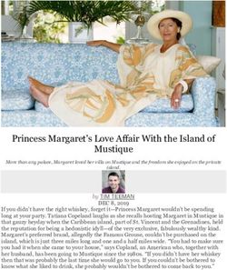 Princess Margaret's Love Affair With the Island of Mustique - Toucan Hill