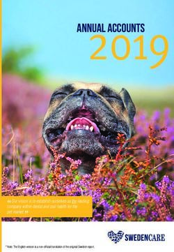 Annual accounts 2019 - "Our vision is to establish ourselves as the leading company within dental and oral health for the pet market." - Cision