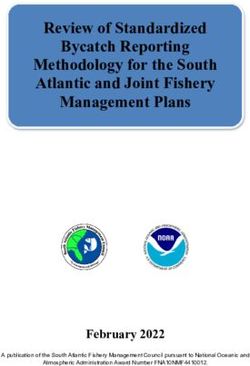 Review of Standardized Bycatch Reporting Methodology for the South ...