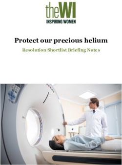 Protect our precious helium - Resolution Shortlist Briefing Notes