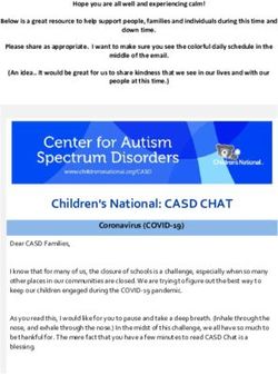 Children's National: CASD CHAT - SEEC