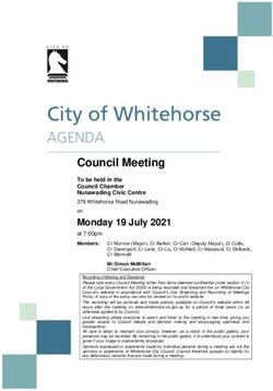 Council Meeting - 19 July 2021