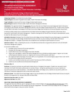 TRANSFER ARTICULATION AGREEMENT - Terra State Community ...