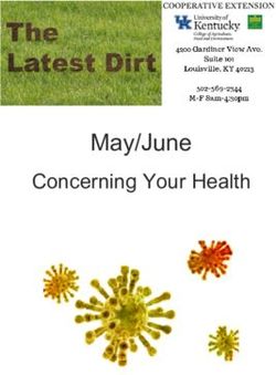 May/June Concerning Your Health - Jefferson County